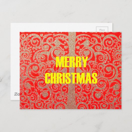 Horizontale Postkartenvorlage Postkarte (Vorne/Hinten)