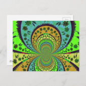 Horizontale Postkartenvorlage Postkarte (Vorne/Hinten)