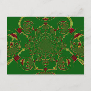 Horizontale Postkartenvorlage Postkarte