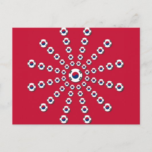 Horizontale Postkartenvorlage Postkarte (Vorderseite)