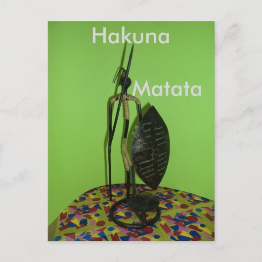 Horizontale Postkartenvorlage Postkarte (Vorderseite)