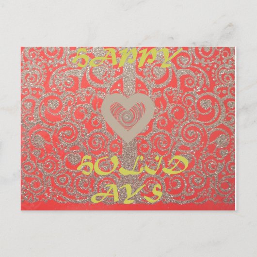 Horizontale Postkartenvorlage Postkarte (Vorderseite)