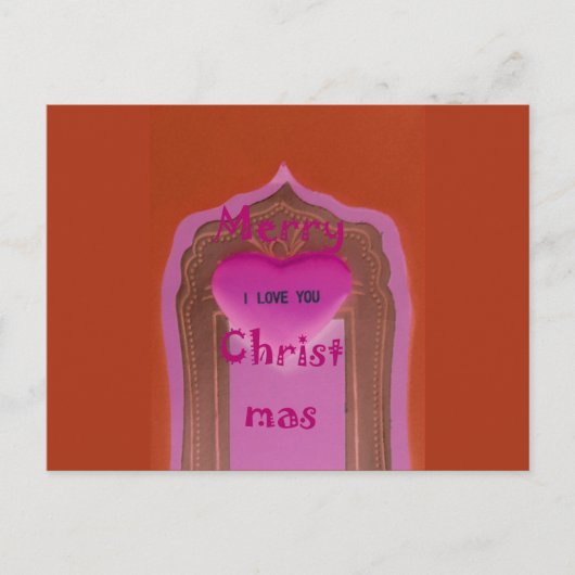 Horizontale Postkartenvorlage Postkarte (Vorderseite)