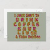 Horizontale Postkartenvorlage Postkarte (Vorne/Hinten)