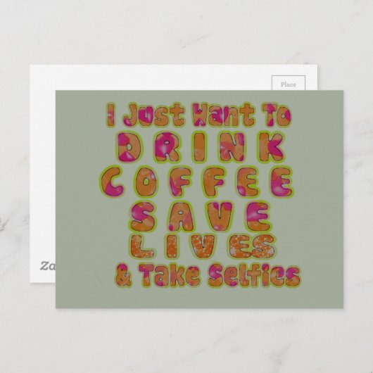 Horizontale Postkartenvorlage Postkarte (Vorne/Hinten)