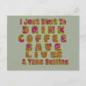 Horizontale Postkartenvorlage Postkarte (Vorderseite)