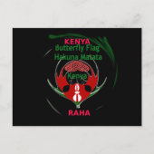 Horizontale Postkartenvorlage Postkarte (Vorderseite)