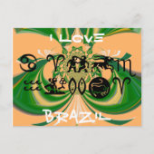 Horizontale Postkartenvorlage Postkarte (Vorderseite)