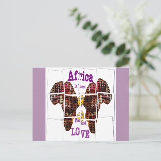 Horizontale Postkartenvorlage Postkarte (Stehend Vorderseite)