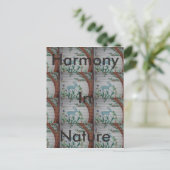 Horizontale Postkartenvorlage Postkarte (Stehend Vorderseite)