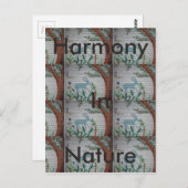 Horizontale Postkartenvorlage Postkarte (Vorne/Hinten)