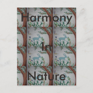 Horizontale Postkartenvorlage Postkarte