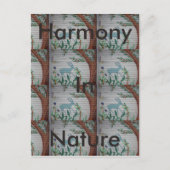 Horizontale Postkartenvorlage Postkarte (Vorderseite)