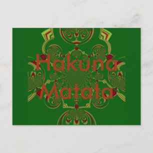 Horizontale Postkartenvorlage Postkarte