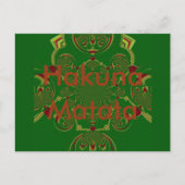 Horizontale Postkartenvorlage Postkarte (Vorderseite)