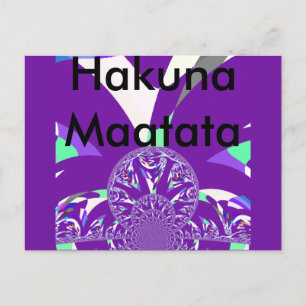 Horizontale Postkartenvorlage Postkarte