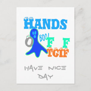 Horizontale Postkartenvorlage Postkarte