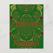 Horizontale Postkartenvorlage Postkarte (Vorderseite)