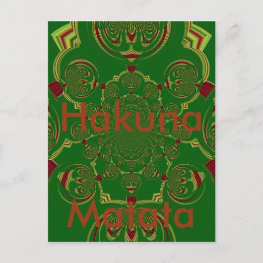 Horizontale Postkartenvorlage Postkarte (Vorderseite)