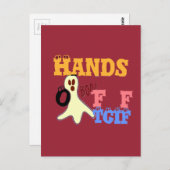 Horizontale Postkartenvorlage Postkarte (Vorne/Hinten)