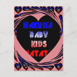 Horizontale Postkartenvorlage Postkarte