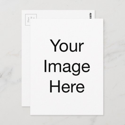 Horizontale Postkartenvorlage Postkarte (Vorne/Hinten)