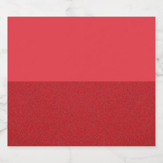 Horizontale rote Tomatenmarken mit zwei Texturen ( Schaumweinetikett (Einzelnes Label)