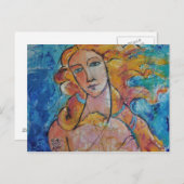 Horizontale Schönheitskarte Postkarte (Vorne/Hinten)