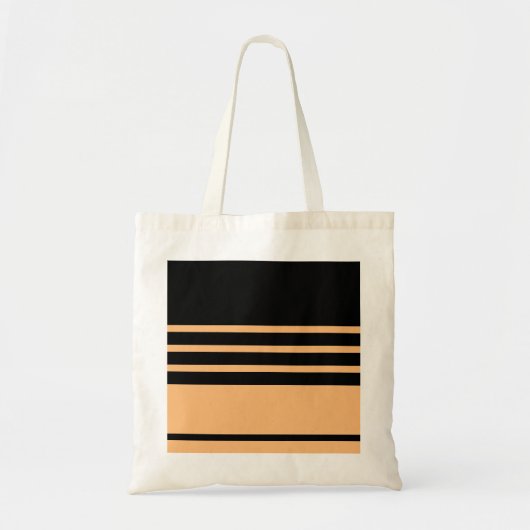 Horizontale schwarze Terrakotta Tragetasche (Vorne)