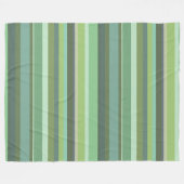 Horizontale Streifen aus Olivengrün Fleecedecke (Vorderseite (Horizontal))