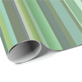 Horizontale Streifen aus Olivengrün Geschenkpapier (Rolleneckpunkt)