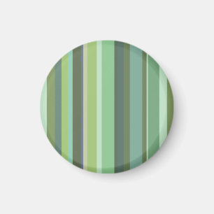 Horizontale Streifen aus Olivengrün Magnet
