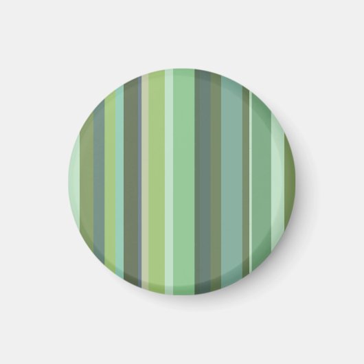 Horizontale Streifen aus Olivengrün Magnet (Vorne)