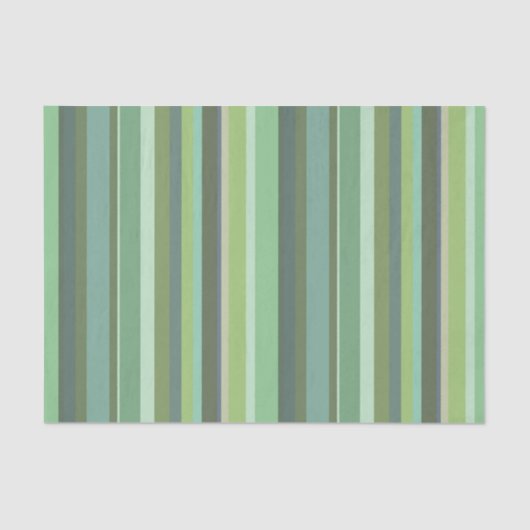 Horizontale Streifen aus Olivengrün Seidenpapier (Vorderseite)