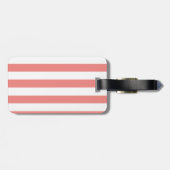 Horizontale Streifen Gepäckanhänger (Rückseite horizontal)