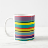 Horizontale Streifen Kaffeetasse (Links)