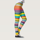 Horizontale Streifen Leggings (Rechts)