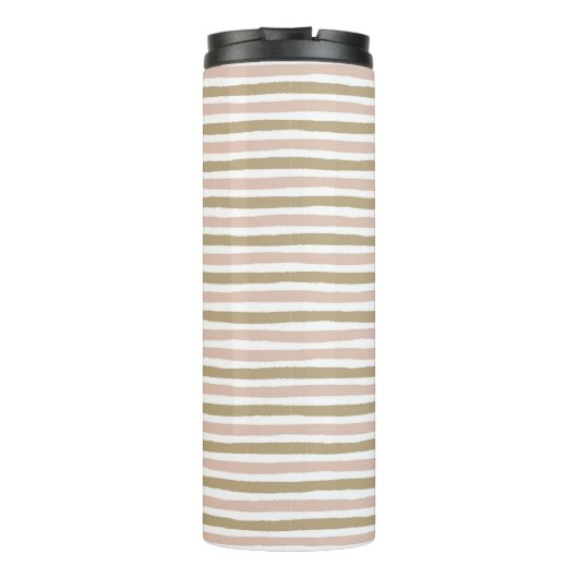 Horizontale Streifen Thermosbecher (Rückseite)