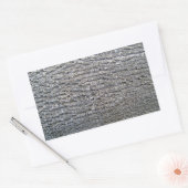 Horizontale Struktur der Baumrinde Rechteckiger Aufkleber (Umschlag)