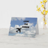 Horizontale Traumkarte Karte (Gelbe Blume)