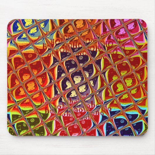 Horizontale Vorlage für Mousepad (Vorne)