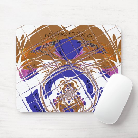 Horizontale Vorlage für Mousepad (Mit Mouse)