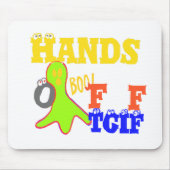 Horizontale Vorlage für Mousepad (Vorne)