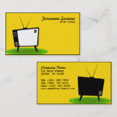 Horizontale Vorlage Visitenkarte (Vorne/Hinten)