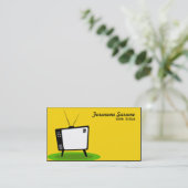 Horizontale Vorlage Visitenkarte (Stehend Vorderseite)