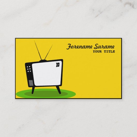 Horizontale Vorlage Visitenkarte (Vorderseite)