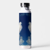 Horizontale Wolke Trinkflasche (Links)