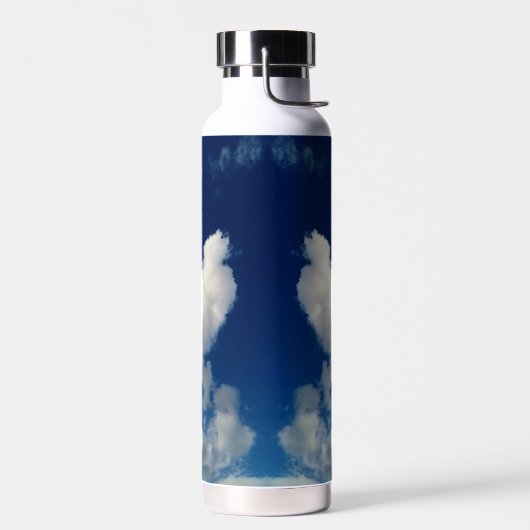 Horizontale Wolke Trinkflasche (Links)