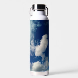 Horizontale Wolke Trinkflasche