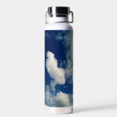 Horizontale Wolke Trinkflasche (Rückseite)